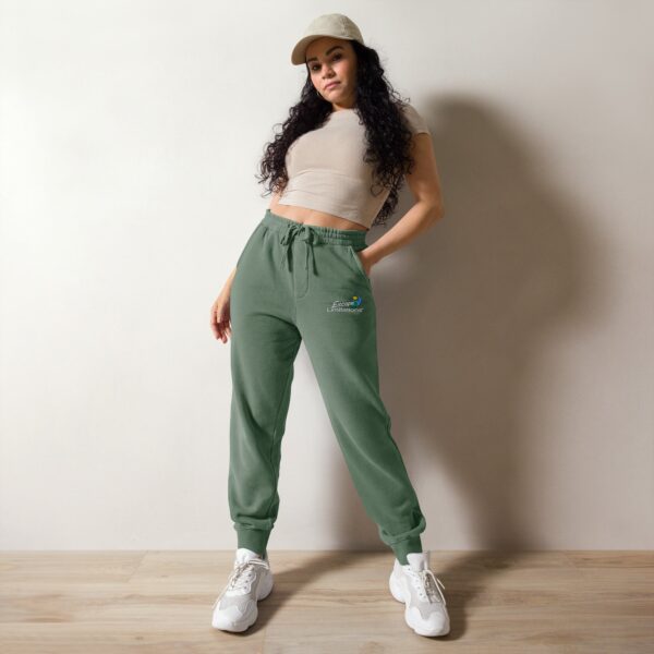 Unisex pigment-dyed sweatpants - Image 4