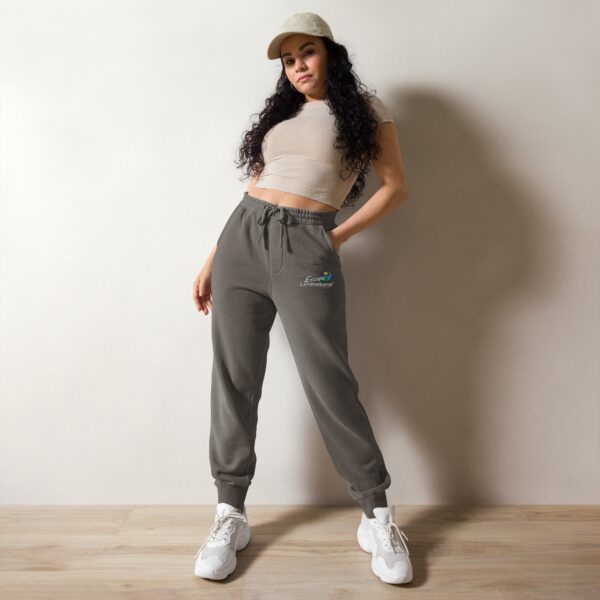 Unisex pigment-dyed sweatpants - Image 3