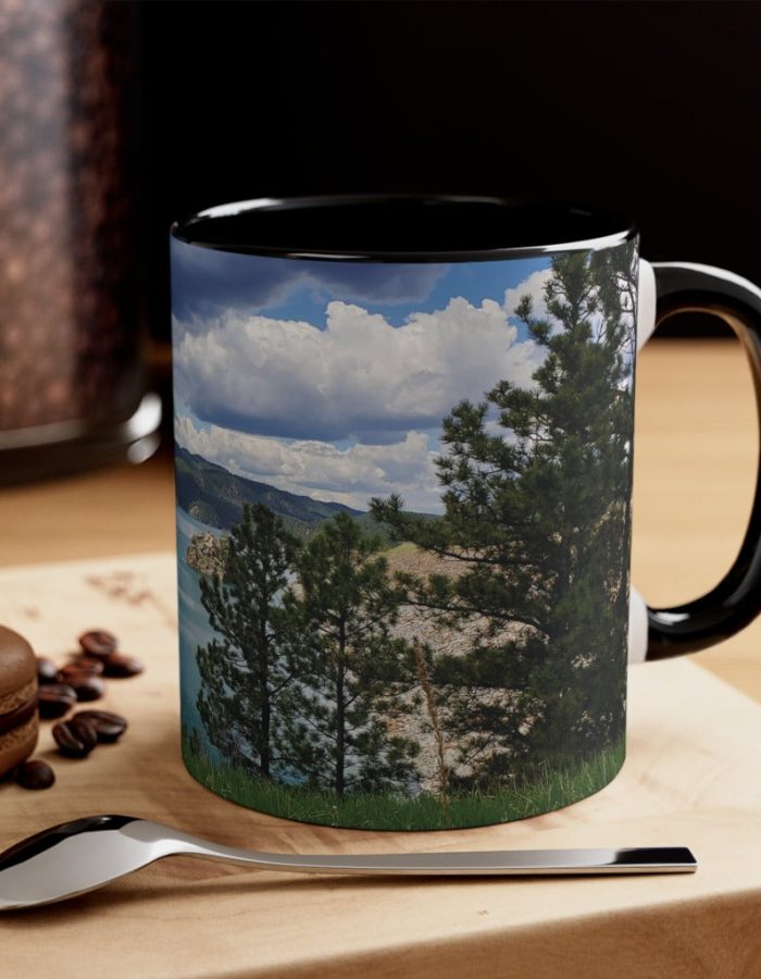 Mountain Lake Accent Mug