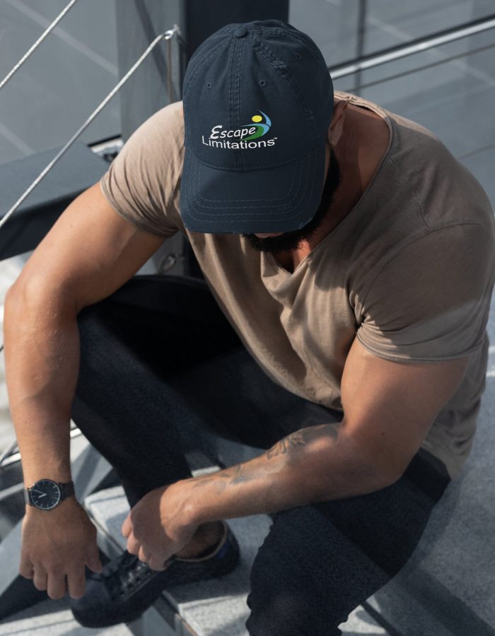 Distressed Dad Hat